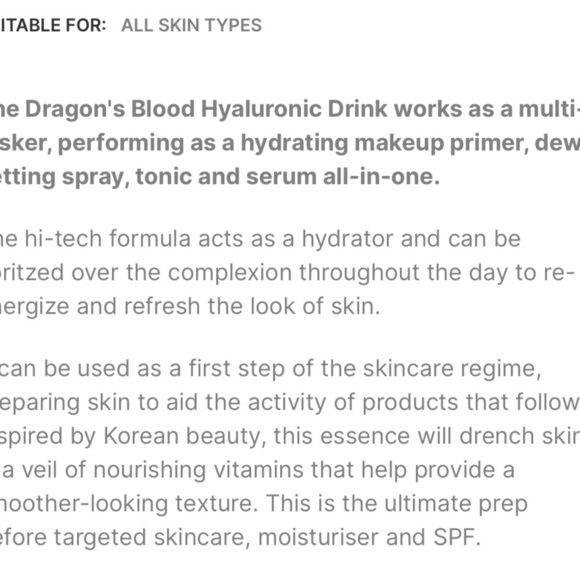 Rodial Dragon's Blood Hyaluronic Drink - Picture 3 of 4